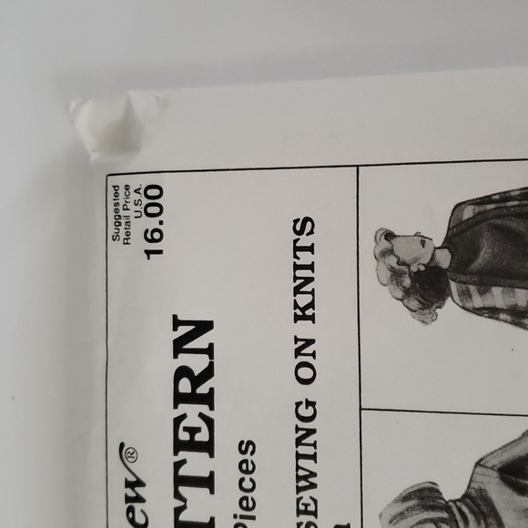 Vintage Stretch snd Sew Master Pattern 14 wardrobe pcs used - Picture 3 of 10